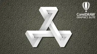 Impossible logo | Learn logo design | Corel DRAW tutorials | 008