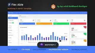 Flex Able - Bootstrap 4 Admin Template & UI Kit | Themeforest Website Templates and Themes