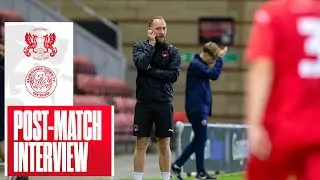 PDP Lead Coach Mark Timmington on FA Youth Cup win over Aldershot