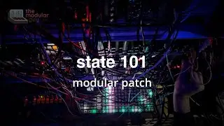 Modular Patch 7 - state 101 - (heavily modulated percussion from Bastl Pizza and Intellijel Plonk