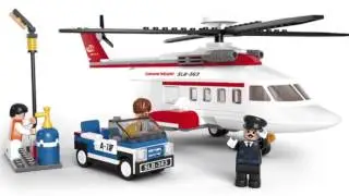 Sluban Helicopter M38-B0363 Lego Block