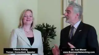 Dr. Ivan Misner® and Tiffanie Kellog: Facts Tell, Stories Sell