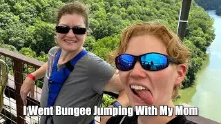 Bungee Jumping with Mom