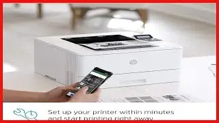 HP LaserJet Pro M404dn Monochrome Printer with built-in Ethernet & 2-sided printing