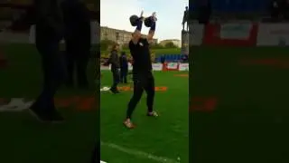 Парк Победы. Площадка силового экстрима. Павел Пехтеров. Vityaz Fight |  Витязь Файт