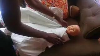 How to swaddle your newborn and help them sleep better