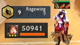 S7 Xayah Carry | 9 Ragewing ⭐⭐⭐ 3 star | TFT Set 7: Dragonlands