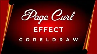 Page Curl Effect in CorelDraw