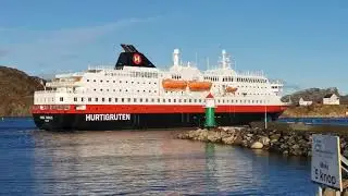 Hurtigruten Kong Harald - A trip to the breakwater - Bodø2024 - European Capital of Culture - 291023
