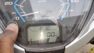 Honda Activa 125bs6 Highway mileage test #hondaactiva #mileage #activa125bs6