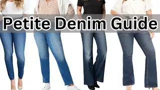 Ultimate Jeans Guide for Curvy Petites | Petite Style Tips