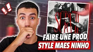 COMMENT FAIRE UNE PROD SOMBRE STYLE MAES FEAT NINHO SURVIE - TUTO COMPLET DÉBUTANT FR FL STUDIO 2024