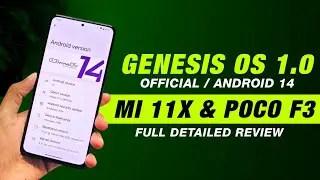 Genesis OS Utopia 1.0 Official For Mi 11X & POCO F3 | Android 14 | Full Detailed Review