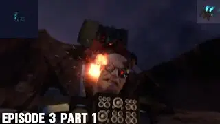 Upgraded Titan Cameraman (Prime) VS Upgraded Titan Tvman 3 (part 1)