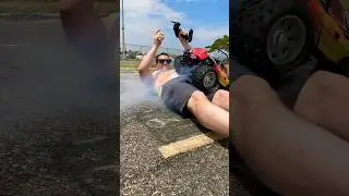 Nitro Truck Drives Over Me👍🏻 Monster GT 8.0 Stunt Best Clip
