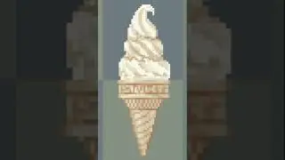 ice cream (undone) | Pixel art