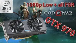 GTX 970 4GB |GOD OF WAR| 1080p Low + all FSR 1.0