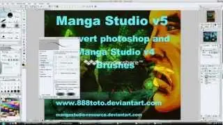 Manga studio 5- converting brushes from Photoshop or MangaStudio v4
