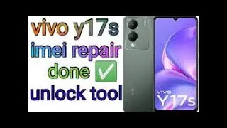 Vivo Y17s IMEI Repair | Null IMEI Fix | 100% Working Solution