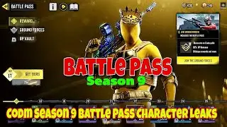 CODM SEASON 9 BATTLE PASS LEAKS 2024 | CODM SEASON 9 NEW CHARACTER LEAKS | CODM SEASON 9 LEAKS 2024
