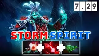 Шторм Спирит гайд ДОТА 2 - Storm Spirit DOTA 2 Gameplay