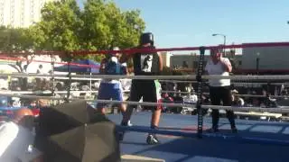 Bebe first amateur fight in pomona