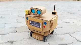 DIY: How To Build Your Own Robot From Cardboard In Just Minutes!