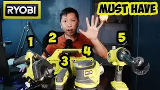 5 RYOBI Tools for Advanced DIY Homeowners