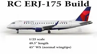 RC ERJ-175 Depron Build Part One: Fuselage *HOW TO BUILD AN RC AIRLINER*