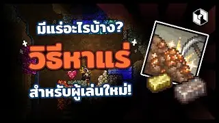 Terraria TH | วิธีหาแร่ และ ข้อมูลเกี่ยวกับแร่ทุกชนิดในเกม! ( สอนเล่น )