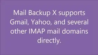 How to Backup IMAP Email Account?