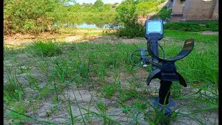 Nokta Legend beach mode. Cop on the beach. Setting up cutting off bottle caps.