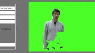 WebRTC dynamic video composition on a web page