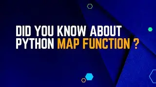 Did you know about the python map function ?