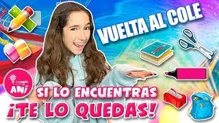 🤣 ¡¡SI LO ENCUENTRAS TE LO QUEDAS CHALLENGE!! 😱 ¡RETO VUELTA AL COLE 2019!