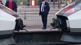 Couplage de deux tgv inoui réseau