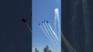 US Navy Blue Angels at Garmin Air Show