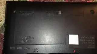 Как снять заднюю крышку с ноутбука Lenovo