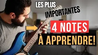 GUITARE SOLO // Les 4 meilleures notes à apprendre