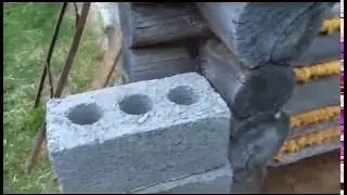 Меняем нижние венцы деревенского дома.. Часть 1.