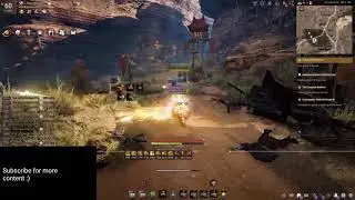 BDO Archer Grinding Gahaz ~ Cliff Rotation