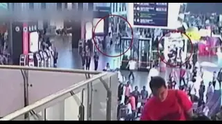 Kuzey Kore Liderinin Kardeşine Suikast Kamerada