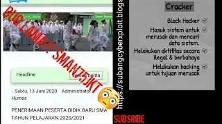 TUTORIAL SQL INJECT html Target || sman75jkt || izzy men