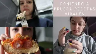 24 HORAS COMIENDO RECETAS VIRALES // OLGA RUAL