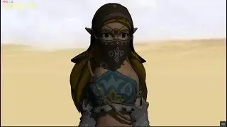 Zelda xps model convert to iavatar.