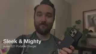 🔋 Sleek & Mighty: The Perfect Travel Battery – Anker 621 Magnetic Portable Charger Review! ✈️🎢