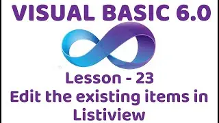 Visual Basic 6.0 | Edit the existing items in Listview