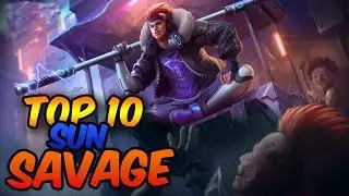 TOP 10 BEST SUN SAVAGE | Mobile Legends
