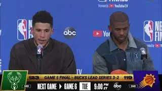 Devin Booker and Chris Paul Game 5 