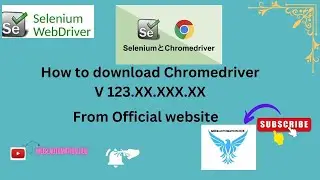 How to Download Chromedriver 123 #chromedriver #webdriver #selenium